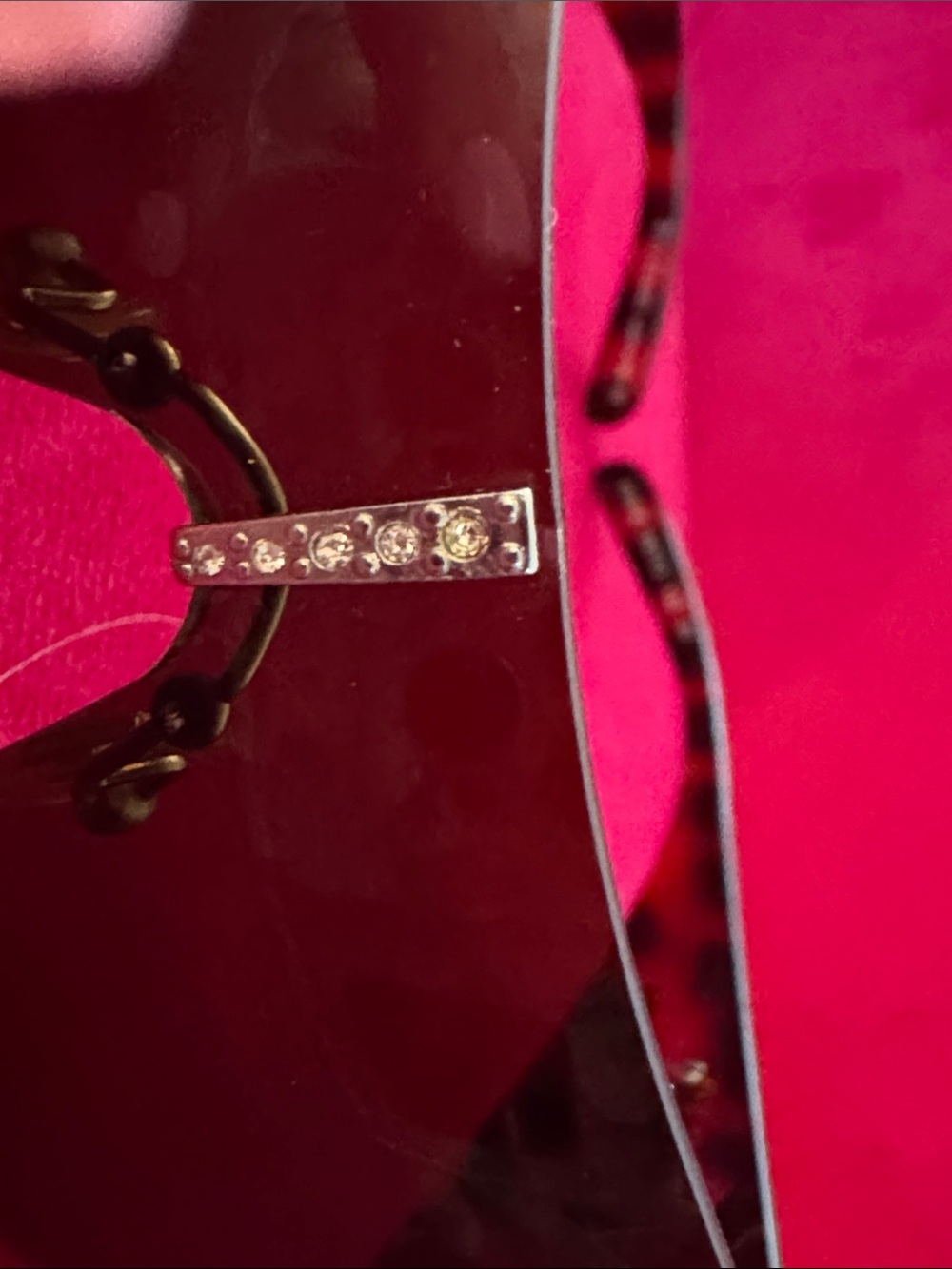 Bulgari Tortoiseshell Sunglasses with Crystal Starburst Limited Edition - Picture 12 of 13